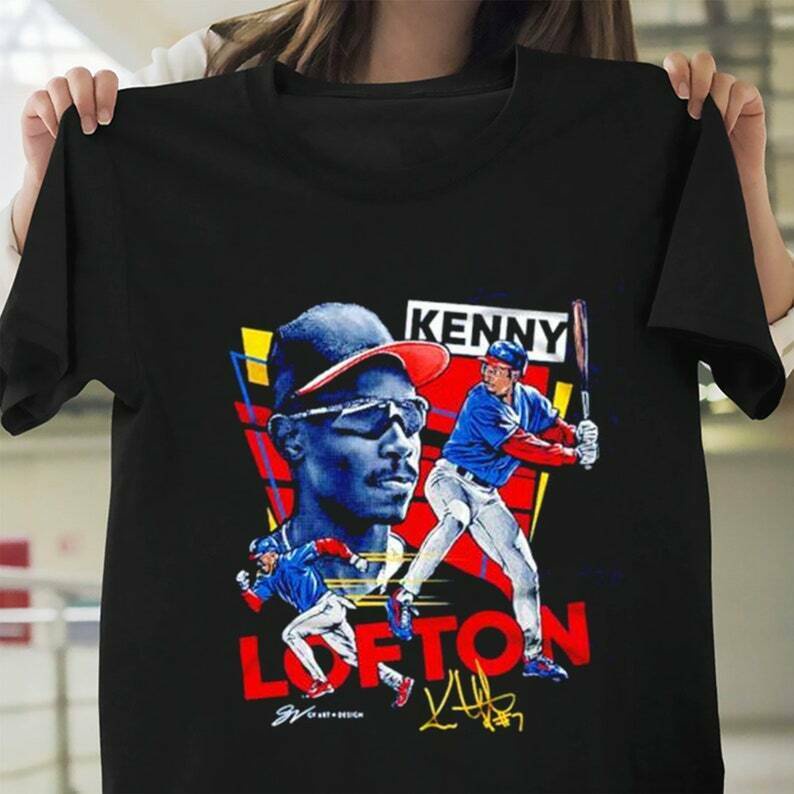 เสื้อยืดผ้าฝ้ายพิมพ์ลายขายดี-เสื้อยืดเบสบอล-ลาย-kenny-lofton-cleveland-indians-ลดราคาสูง-2022