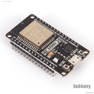 ( Xo94Otry ) Esp32 Esp32S Cp2102 บอร์ดโมดูลพัฒนา 2 . 4 Ghz Dual - Mode Wifi + เสาอากาศบลูทูธ