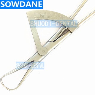 Dental Ridge Mapping Caliper Ruler Forcep Measuring Dental Instrument Tool Stainless steel