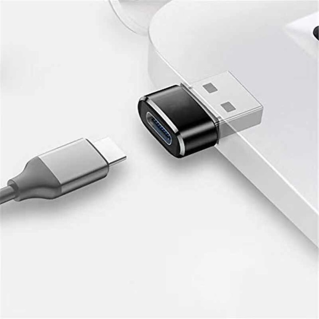 ภาพสินค้าอะแดปเตอร์แปลง USB-C Male Type C to USB Adapter 3.0 A Female Data จากร้าน peatoil บน Shopee ภาพที่ 6