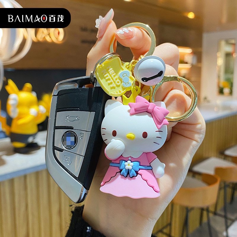 ของแท้-การ์ตูนอีพ็อกซี่-hello-kitty-แต่งตัว-ไดอารี่-ซีรีส์-พวงกุญแจ-ผู้หญิง-น่ารัก-สวยหรู-จี้กุญแจ