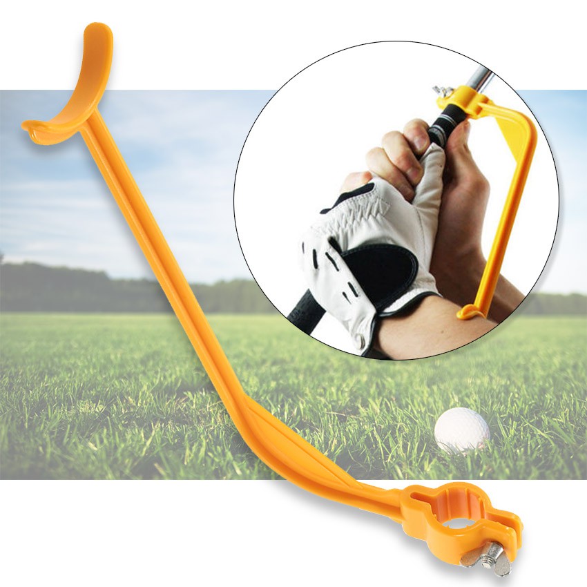 ภาพหน้าปกสินค้าElit Golf Swing Training Aid Tool อุปกรณ์ซ้อมกอล์ฟ - สีเหลือง