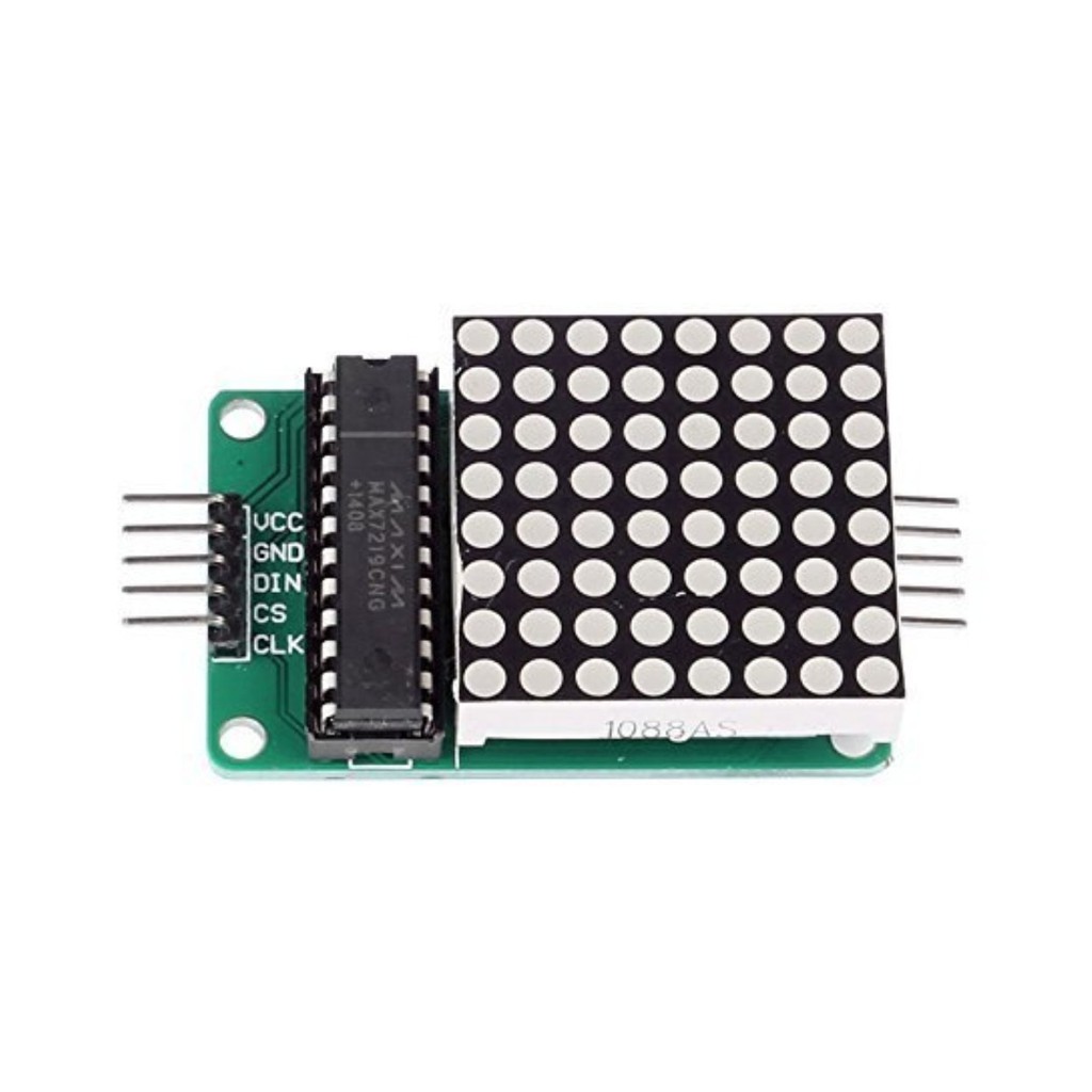 พร้อมส่ง-color-red-display-module-max7219-dot-matrix-module-control-module-mcu-module