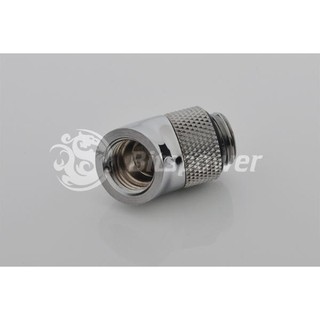 Bitspower G1/4" Silver Shining Rotary 45-Degree IG1/4" Extender