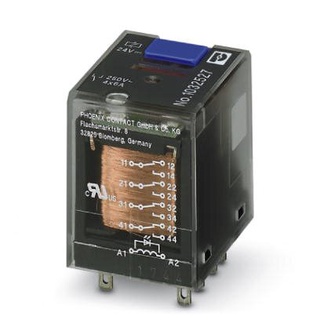 รีเลย์ 4 คอนแทค Relay 6A 24VDC Phoenix contact  PX4-24VDC 1032527