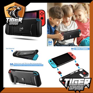 ภาพหน้าปกสินค้าเคส Meo soft TPU grip case (Meo Protective case for Nintendo Switch ใส่ Dock ได้)(เคส Nintendo Switch) ซึ่งคุณอาจชอบสินค้านี้