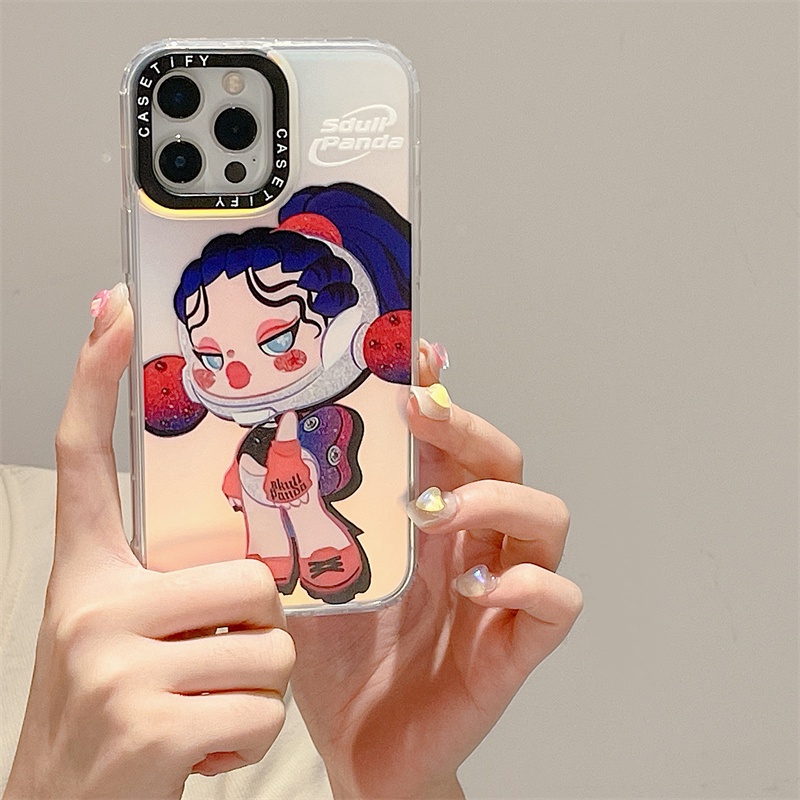 casetify-x-pop-mart-sdull-panda-เคสเลเซอร์-pc-แข็ง-ขอบ-tpu-สําหรับ-iphone-13-pro-max-12-pro-max-11-pro-max-xs-max-xr-x