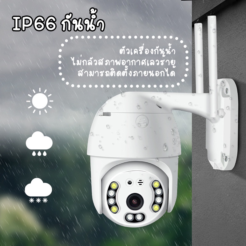 cctv-wi-fi-smart-camera-กล้องวงจรปิด-กลางแจ้ง-กันน้ำ-night-vision-mode-หมุนได้-360