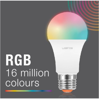 ภาพหน้าปกสินค้าหลอดไฟกลม อัจฉริยะ Led bulb smart wifi A60 CCTmulti Color&RGB Lamptan ที่เกี่ยวข้อง