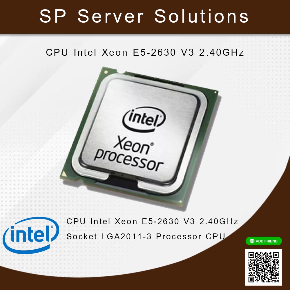 CPU Intel Xeon E5-2630 V3 2.40GHz Socket LGA2011-3 Processor CPU ...