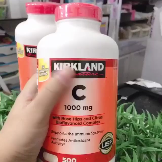 พร้อมส่ง-exp-04-26-แท้-kirkland-vitamin-c-1000-mg-500-tablets-วิตามินซี-เคิกแลนด์-นำเข้าจาก-usa