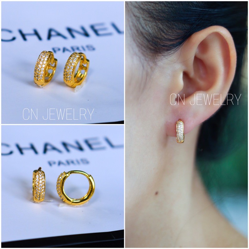 ต่างหูห่วงเพชร-ขนาด-12mm-รุ่นjj04-1คู่-แถมฟรีตลับทอง-cn-jewelry-ตุ้มหู-ต่างหูแฟชั่น-ต่างหูเกาหลี-ต่างหูทอง