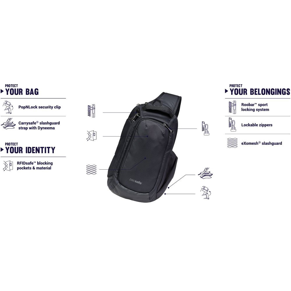Pacsafe camsafe x9 sling camera travel bag shop