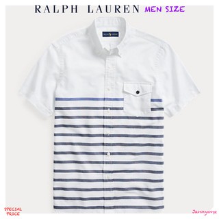 RALPH LAUREN CLASSIC FIT STRIPED SHIRT (MEN SIZE)