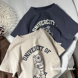 [Babycat] พร้อมส่ง ใหม่ เสื้อยืดแขนสั้น ผ้าฝ้าย 100% พิมพ์ลายการ์ตูน สไตล์เกาหลี ญี่ปุ่น ขนาดเล็ก ฤดูร้อน สําหรับเด็กผู้ชาย 2022