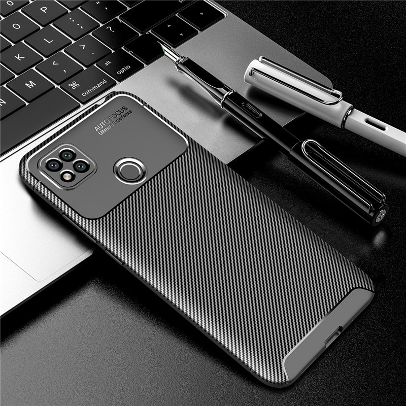 xiaomi-redmi-9c-case-luxury-carbon-fiber-cover-shockproof-phone-case