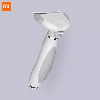 Xiaomi Mijia Pawbby หวีกำจัดขนสัตว์เลี้ยงมือเดียวแปรงขนสุนัขแมวสัตว์เลี้ยงที่กันจอนหวีปัตตาเลี่ยนแมวกรูมมิ่งเครื่องโกนหนวดสำหรับสุนัขแมว