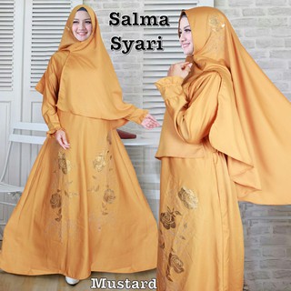 เสื้อผ้าสตรีแขนยาว Syari Muslim Gamis