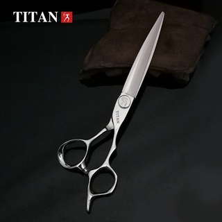 กรรไกรตัดผม Titan TT70 7นิ้ว มือขวา เคอรี่ 2-3 วัน