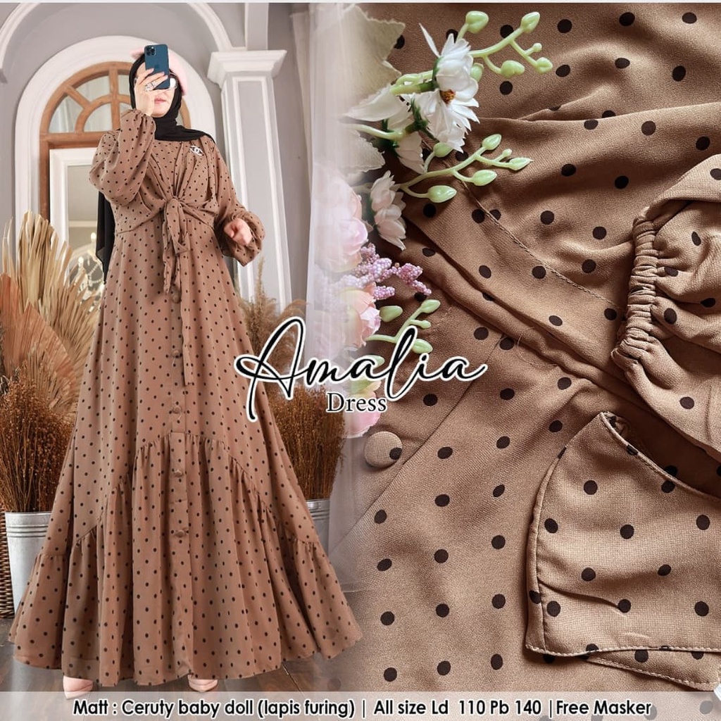 ชุดเดรส-amalia-ceruty-babydoll-full-puring-cant-gamis-women-ไม่รวม-hijab-ชุดเดรส-เสื้อคลุมมุสลิม-ล่าสุด