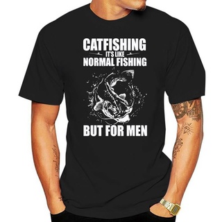 เสื้อยืด พิมพ์ลาย CATFISHING สําหรับผู้ชาย และผู้หญิง