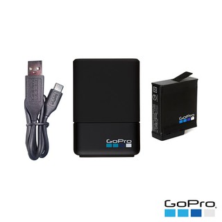 DUAL BATTERY CHARGER + BATTERY (HERO7 BLACK) ชุดแท่นชาร์จแท้ GoPro 7 -ประกันศูนย์ฯ-