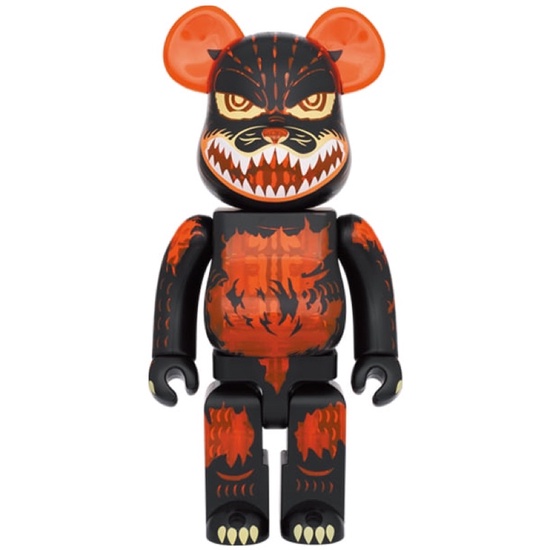 bearbrick-godzilla-vs-destroyer-version-godzilla-clear-orange-ver-1000