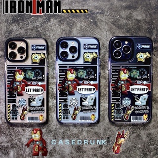 🔥🇹🇭(Premium) Impact Bumper Case IRONMAN LEGO เคสสำหรับไอโฟน 13Promax 13Pro i13 12Promax 12PRO i12 11Promax 11 XR