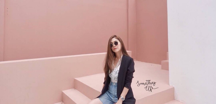 เสื้อคลุมคอปกกล้วยทรงหลวมพับแขนได้