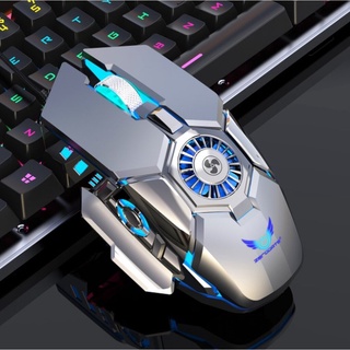 เมาส์เกมมิ่ง Gaming Zerodate G22 Gray เทา Mouse Gaming RGB ส่งเร็ว ประกัน CPU2DAY