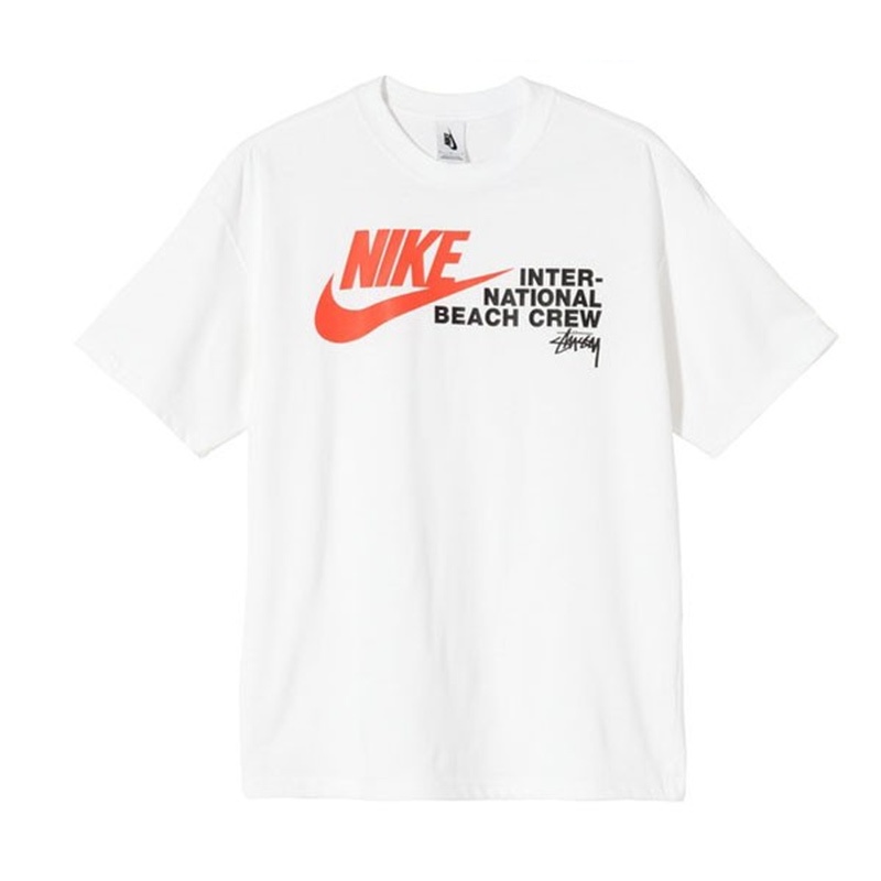 เสื้อยืดพิมพ์ลายแฟชั่น-เสื้อยืด-พิมพ์ลาย-stussy-amp-nike-beach-crew