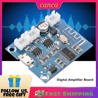 ✿canca✿ Mini Bluetooth Amplifier Board Module 4.2 Circuit Stereo Speaker Digital 5W +