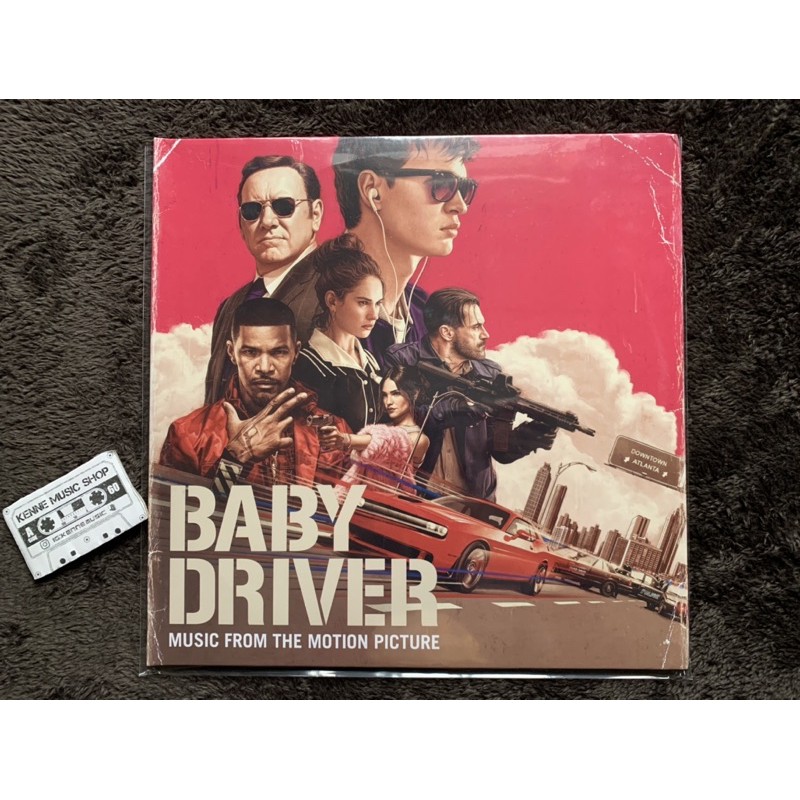 แผ่นเสียง BABY DRIVER music from the motion picture (แผ่นคู่2Lp) สภาพ