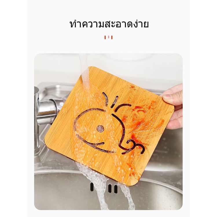 พร้อมส่ง-แผ่นไม้รองแก้วกันความร้อนกันลื่นทนทานคุณภาพสูงสําหรับวางแก้วเครื่องดื่มถ้วยหม้อทนทาน