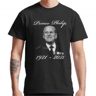 เสื้อยืด ผ้าฝ้าย พิมพ์ลาย Prince Philip Rip Tribute สไตล์คลาสสิก น่ารัก เหมาะกับของขวัญ สําหรับผู้ชาย และผู้หญิง