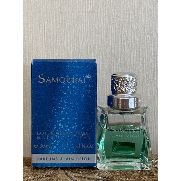 samourai-by-alain-delon-for-men-eau-de-toilette-1-fl-oz-30-ml-spray-vintage-discontinued-used