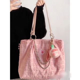🔥🎊ขายร้อน👜กระเป๋าโท้ทโซ่ออกแบบกระเป๋าสะพายไหล่ความจุขนาดใหญ่สำหรับผู้หญิงเฉพาะกลุ่มกระเป๋าใบใหญ่สำหรับการเดินทางสำหรั