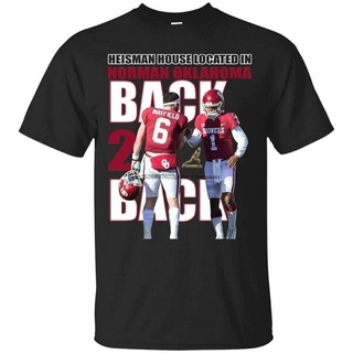 T-shirt  เสื้อยืดแฟชั่น พิมพ์ลาย Kyler Murray And Baker Mayfield สําหรับผู้ชายS-5XL