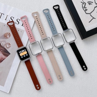 ภาพหน้าปกสินค้าเคสนาฬิกาข้อมือ สายหนัง พร้อมเคสโลหะ แบบเปลี่ยน สําหรับ Xiaomi Watch 2 Lite Xiaomi POCO ที่เกี่ยวข้อง