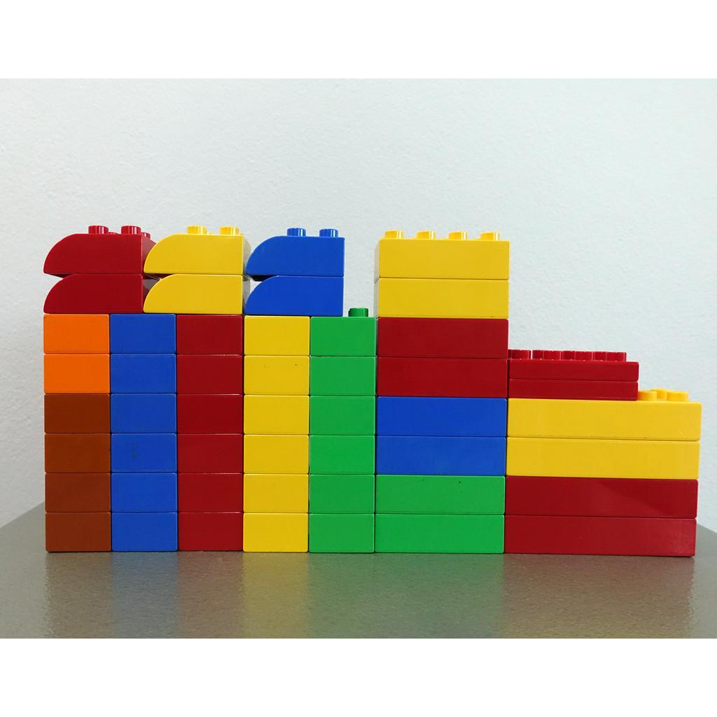 เลโก้-ดูโปร-lego-duplo-เลโก้-ใหญ่-มือสองคละสี50ชิ้น