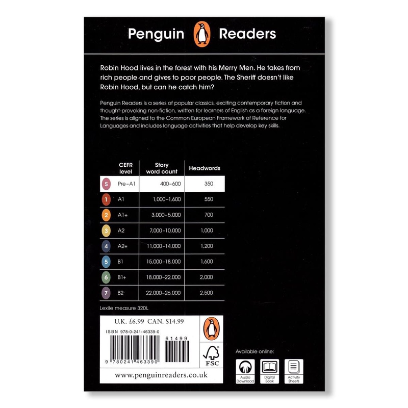 dktoday-หนังสือ-penguin-readers-starter-robin-hood-book-ebook