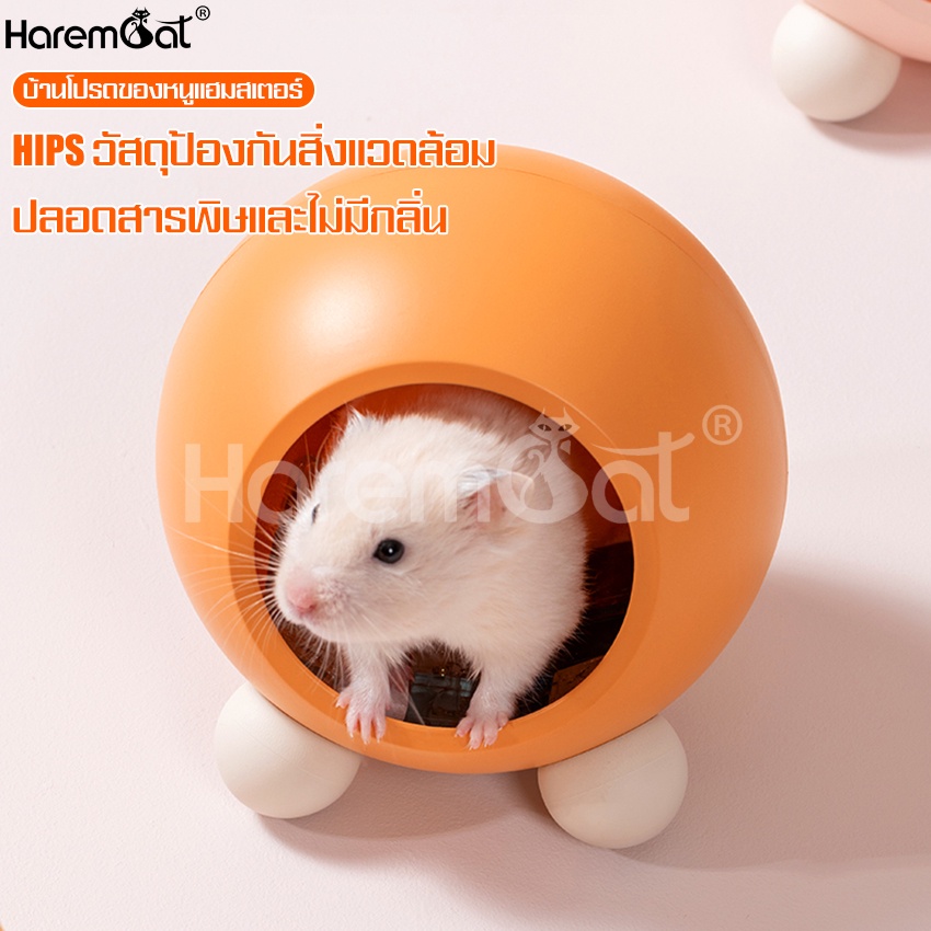 harmcat-บ้านหนูแฮมเตอร์-โดมหนูแฮมเตอร์-บ้านสัตว์เลี้ยง-ที่นอนหนู-บ้านแฮมเตอร์-โดมหนูแฮมสเตอร์-ที่นอนแฮมเตอร์-บ้านหนู