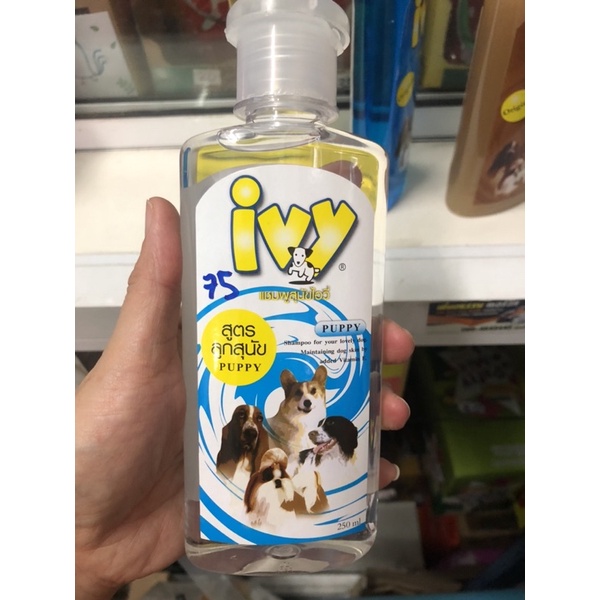 แชมพูอาบน้ำน้องหมาไอวี่-ivy250ml