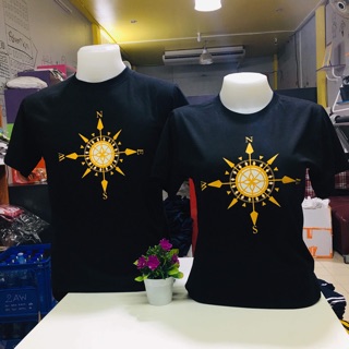 เสื้อสวยๆลายสวยๆ สีดำ ลายพระอาทิตย์