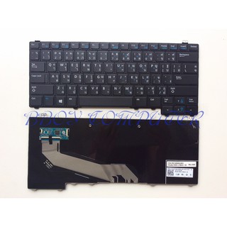 DELL Keyboard คีย์บอร์ด DELL Latitude E5440 NX0T3 (ไทย-อังกฤษ)
