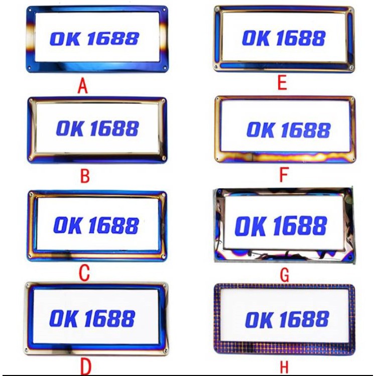 ป้ายทะเบียนไทเทงานไดร์แท้1ชุด-1คู่