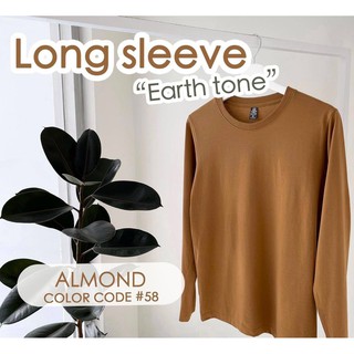 เสื้อยืดเปล่า แขนยาวโทนเหลือง(SET2) Long Sleeve T-Shirt