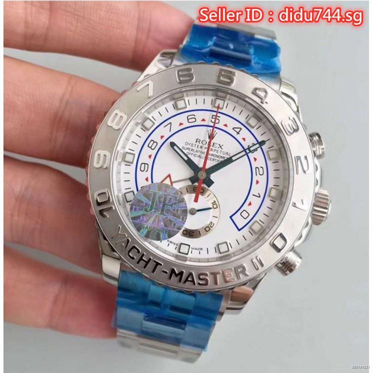 จัดหาของแท้-rolex-yacht-name-ii-master-ใบหน้าขาว-116680