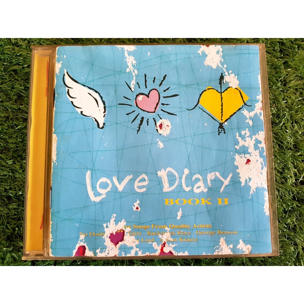 cd-แผ่นเพลงสากล-love-diary-book-ii-ปกราคา-450-บาท