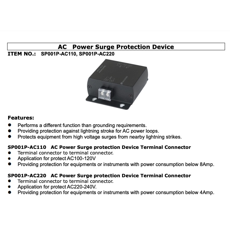 อุปกรณ์ป้องกันไฟกระชาก-ac-power-surge-protection-device-terminal-connector